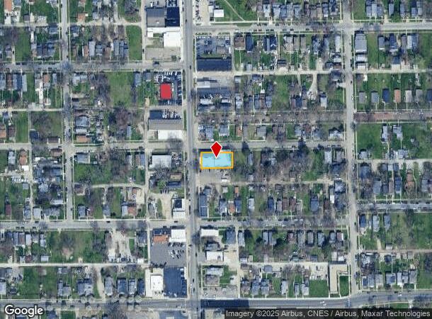  2131 Fairfield Ave, Fort Wayne, IN Parcel Map