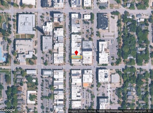 740 Massachusetts St, Lawrence, KS Parcel Map