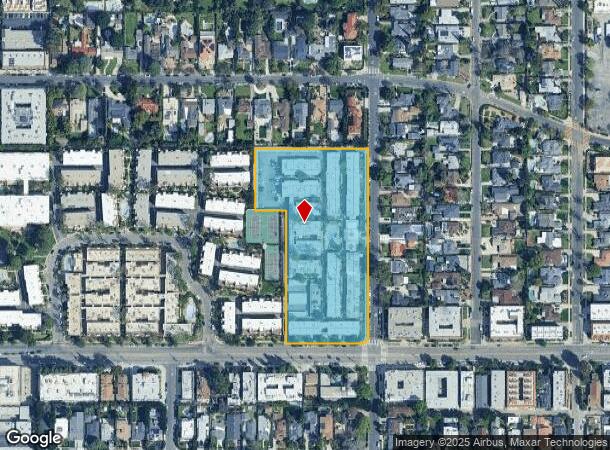 15101 Magnolia Blvd, Sherman Oaks, CA Parcel Map