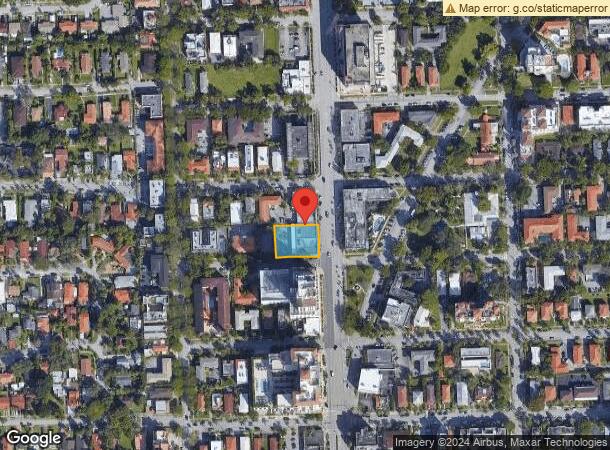  1120 Ponce De Leon Blvd, Coral Gables, FL Parcel Map