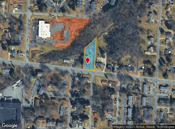  1810 2Nd Ave Nw, Hickory, NC Parcel Map