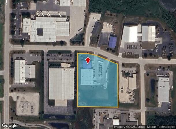  3170 Yeager Dr, Green Bay, WI Parcel Map