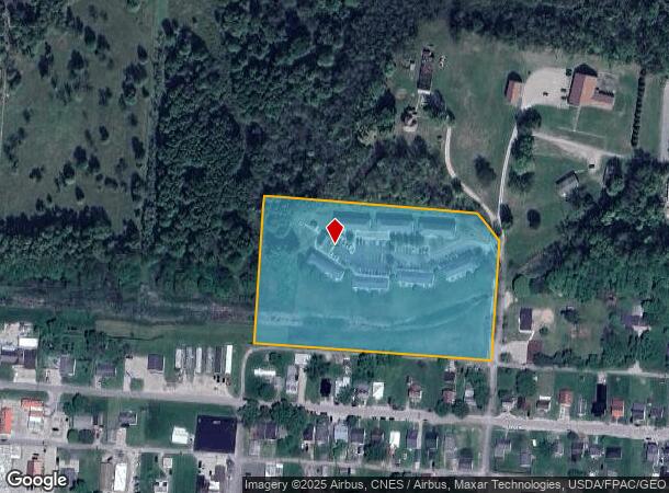 625 Center St, New Lexington, OH Parcel Map