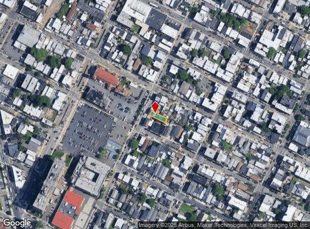  708 West St, Union City, NJ Parcel Map