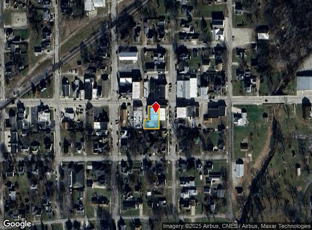  217 W State St, Albany, IN Parcel Map