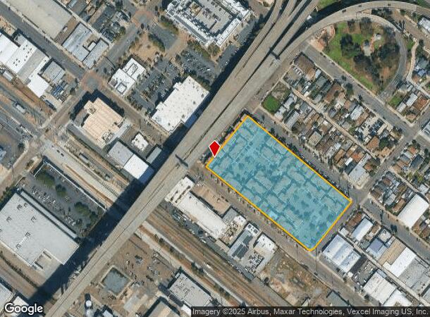 2001 Newton Ave, San Diego, CA Parcel Map