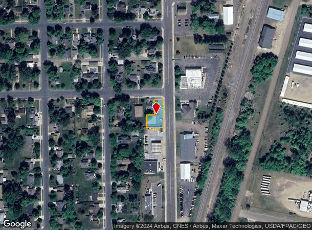  607 Main St S, Cambridge, MN Parcel Map