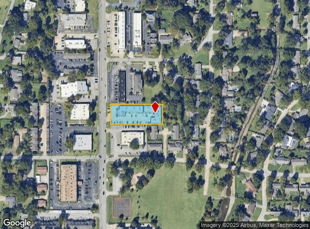  4625 S Harvard Ave, Tulsa, OK Parcel Map