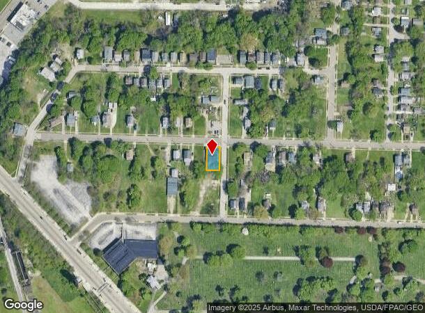  1132 Laird St, Akron, OH Parcel Map