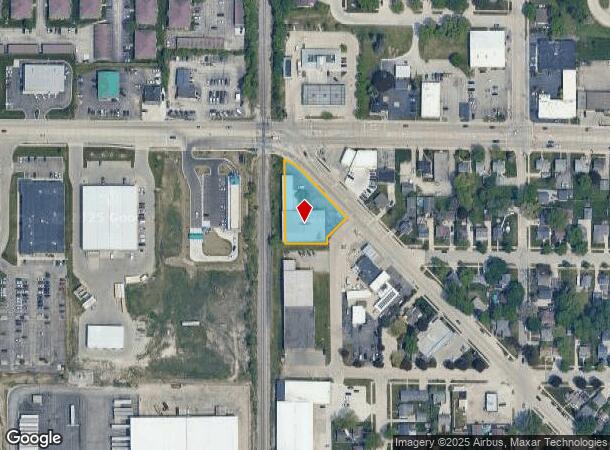 1219 N Badger Ave, Appleton, WI Parcel Map