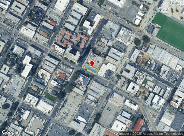  1629 W 8Th St, Los Angeles, CA Parcel Map