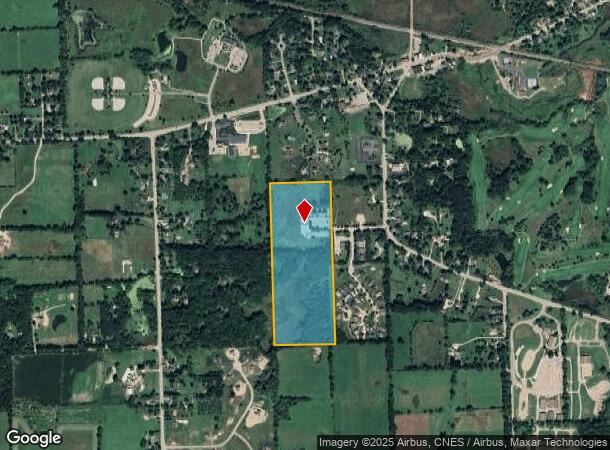  12850 Fountain Square Sq, Davisburg, MI Parcel Map