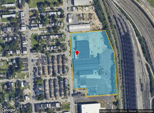 4101 Curtis Ave, Curtis Bay, MD Parcel Map