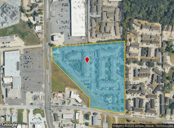 2001 S Sherwood Forest Blvd, Baton Rouge, LA Parcel Map