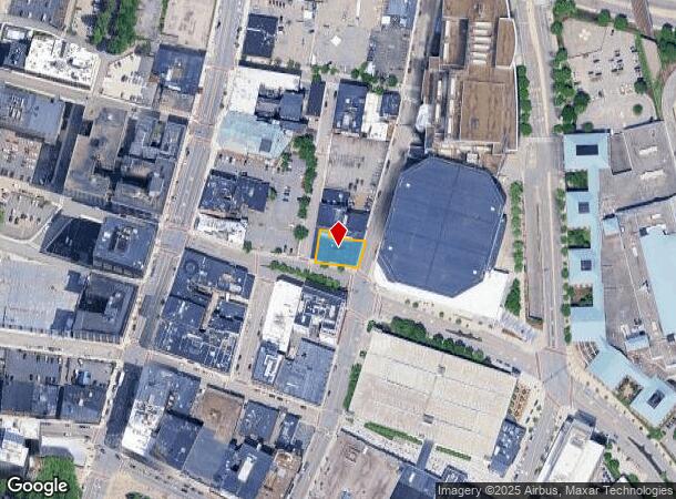 40 Foster St, Worcester, MA Parcel Map