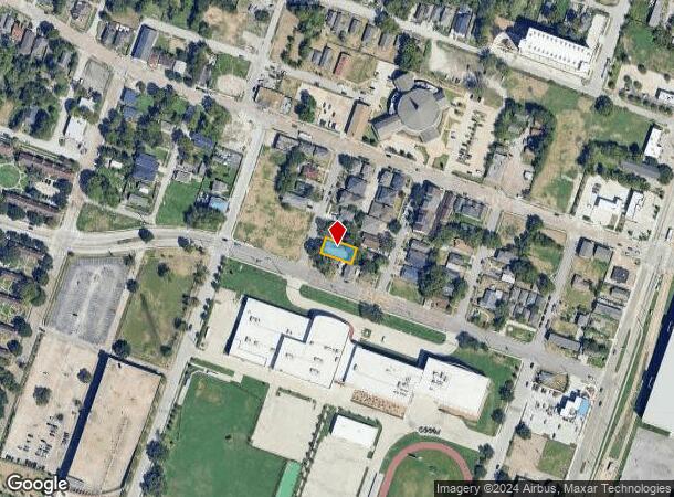  3521 Attucks St, Houston, TX Parcel Map