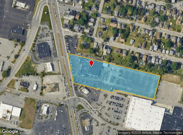  292 William S Canning Blvd, Fall River, MA Parcel Map