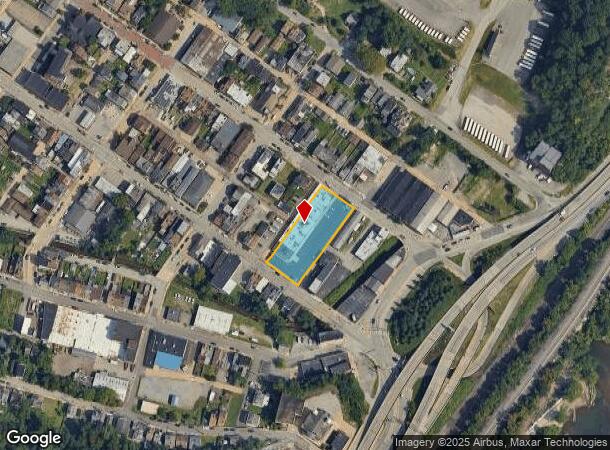 129 Lincoln Ave, Swissvale, PA Parcel Map