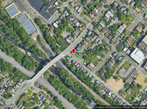  214 Harrison Ave, Scranton, PA Parcel Map