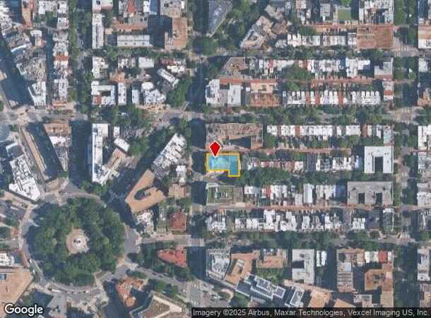  1529 18Th St Nw, Washington, DC Parcel Map