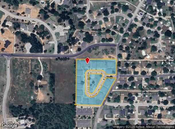 1512 Carolina St, Graham, TX Parcel Map