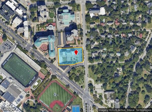  3700 N Charles St, Baltimore, MD Parcel Map