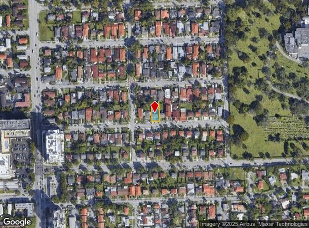  3541 Sw 15Th St, Miami, FL Parcel Map