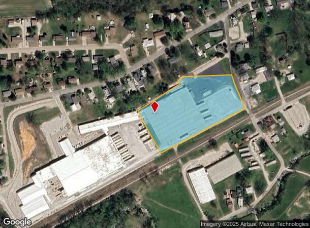 10Th South St, Sainte Genevieve, MO Parcel Map