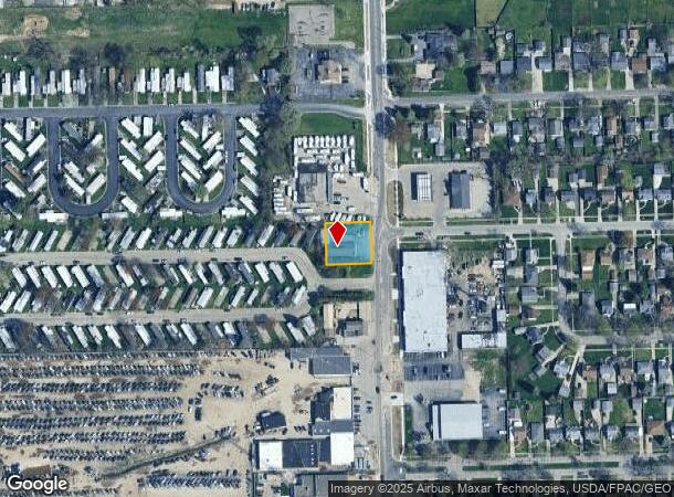  5325-5327 Lewis Ave, Toledo, OH Parcel Map