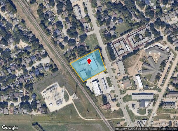  2116 Thompson Rd, Richmond, TX Parcel Map