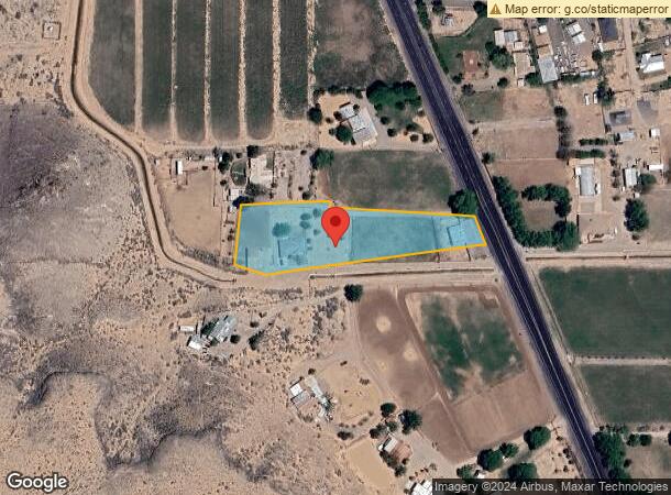  7801 Coors Blvd Sw, Albuquerque, NM Parcel Map