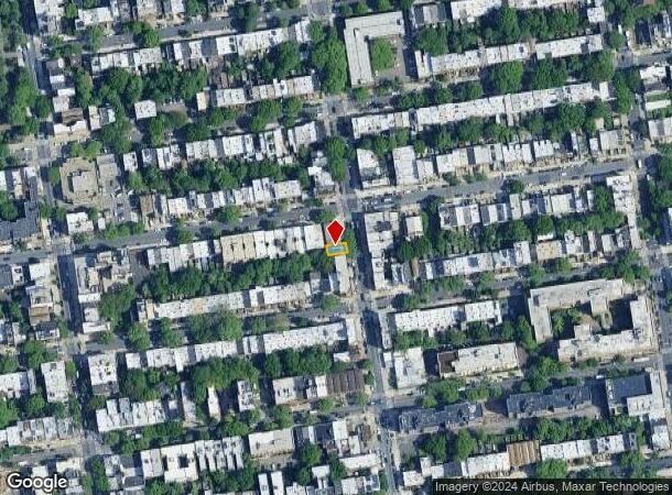  448 Throop Ave, Brooklyn, NY Parcel Map