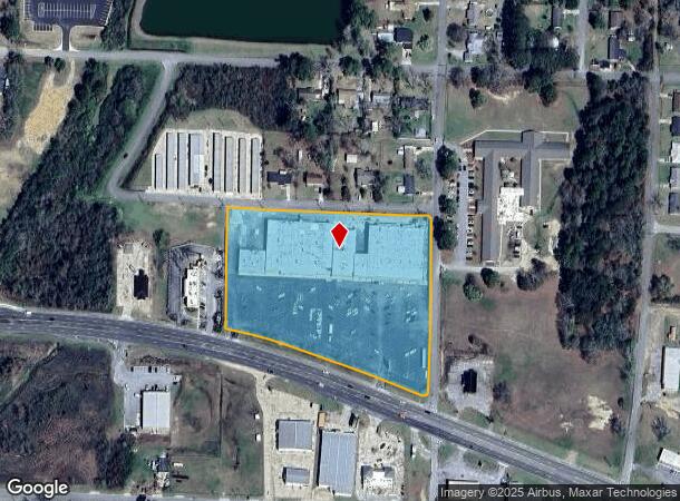  623 E Franklin St, Sylvester, GA Parcel Map