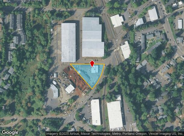 11445 Sw Tiedeman Ave, Portland, OR Parcel Map
