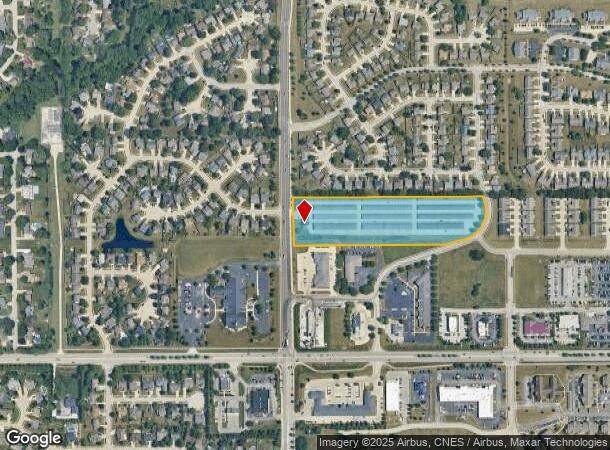 3607 S 18Th St, Lafayette, IN Parcel Map