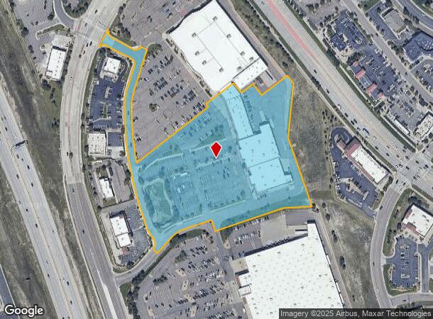  4654 Milestone Ln, Castle Rock, CO Parcel Map