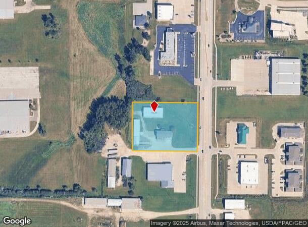 2100 4Th St Sw, Waverly, IA Parcel Map