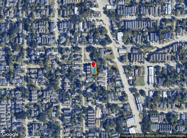  704 E 22Nd St, Houston, TX Parcel Map