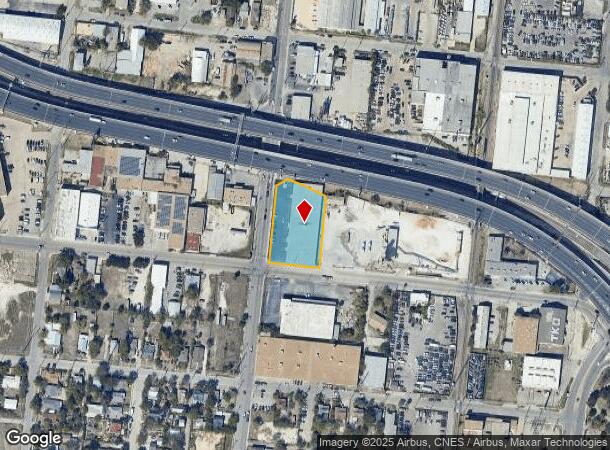 1350 N Colorado St, San Antonio, TX Parcel Map