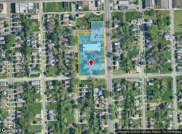  15001 Dexter Ave, Detroit, MI Parcel Map