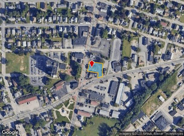  1708 Cranston St, Cranston, RI Parcel Map