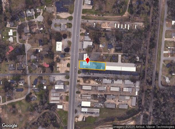 128 Saraland Blvd N, Saraland, AL Parcel Map