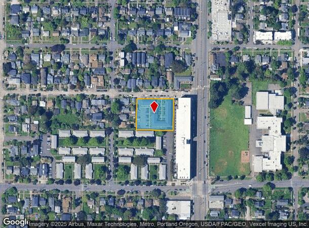 1600 N Colfax St, Portland, OR Parcel Map