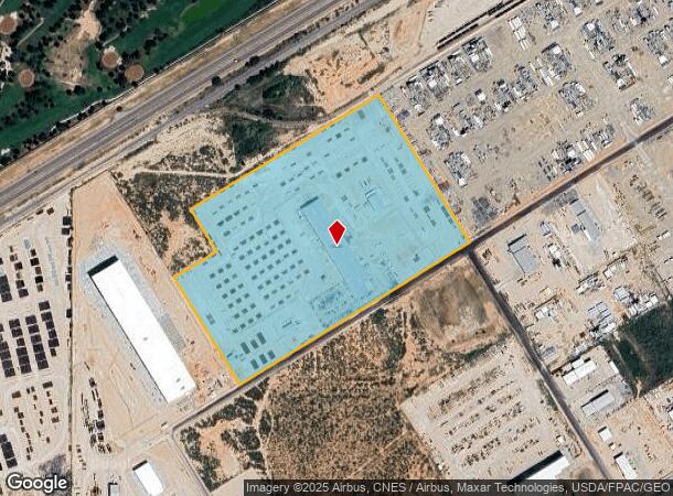7501 Groening St, Midland, TX Parcel Map