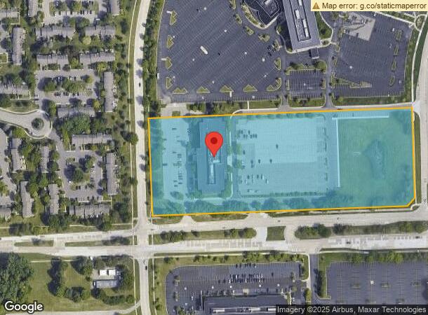  1450 W Long Lake Rd, Troy, MI Parcel Map