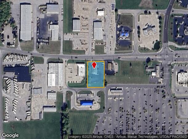 1219 Trenton Ave, Findlay, OH Parcel Map