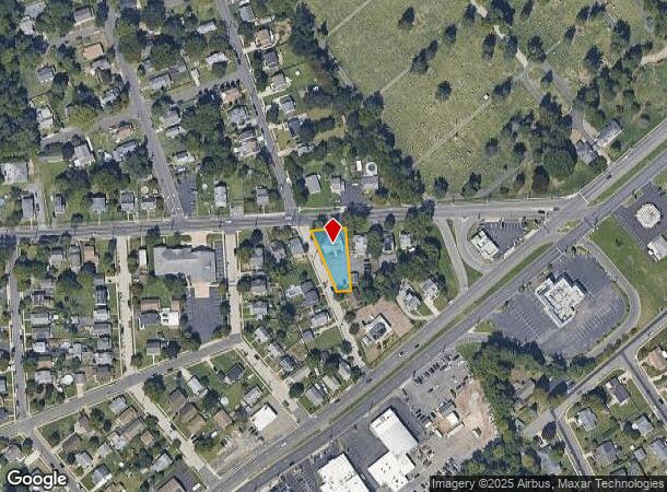 869 Beverly Rd, Burlington, NJ Parcel Map