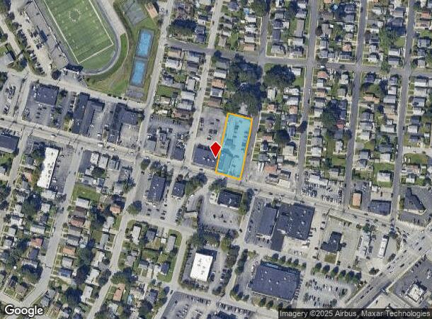  1047 Park Ave, Cranston, RI Parcel Map