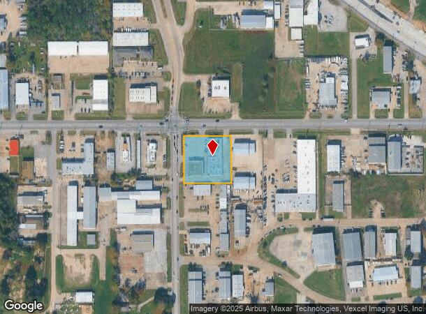  1702 E 1St St E, Humble, TX Parcel Map