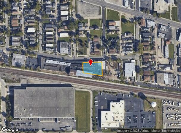  1240 Main St, Melrose Park, IL Parcel Map